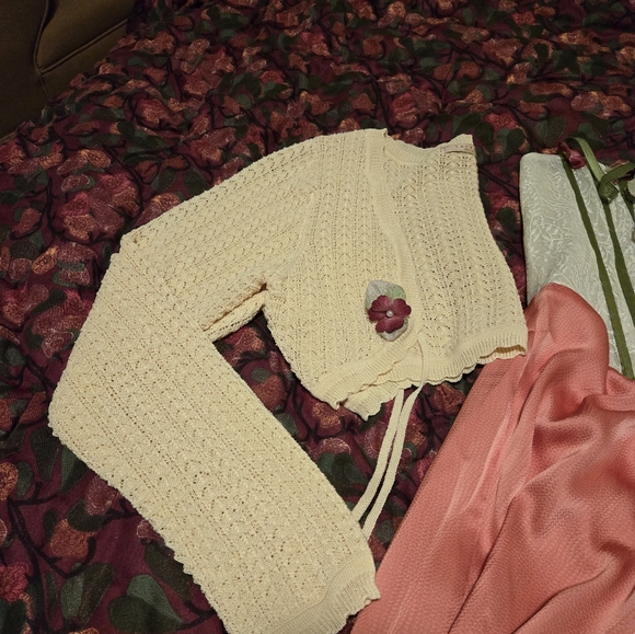 Lacemade Floral Tulip skirt dress - Picture 5 of 10